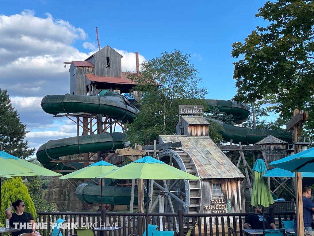 Tall Timber Splash at Canobie Lake Park