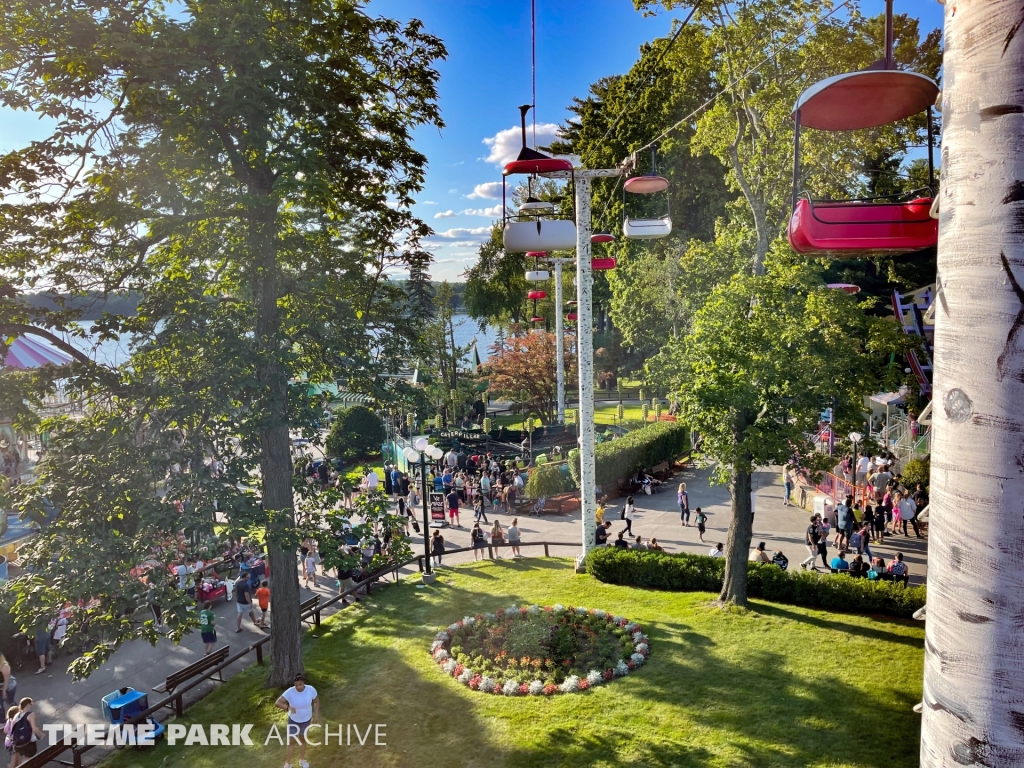 Sky Ride at Canobie Lake Park