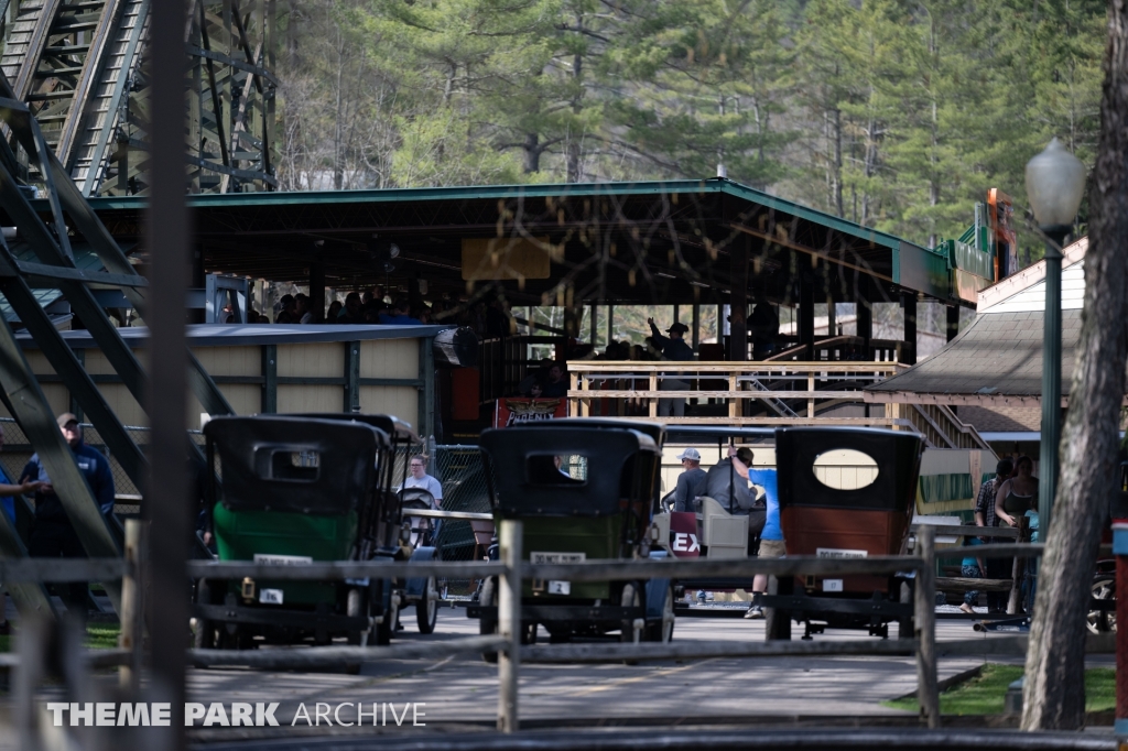 Antique Cars at Knoebels Amusement Resort