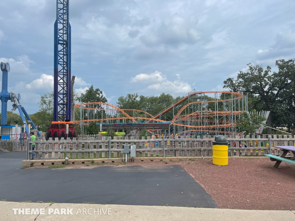 Wacky Worm at Santa’s Village Amusement & Water Park