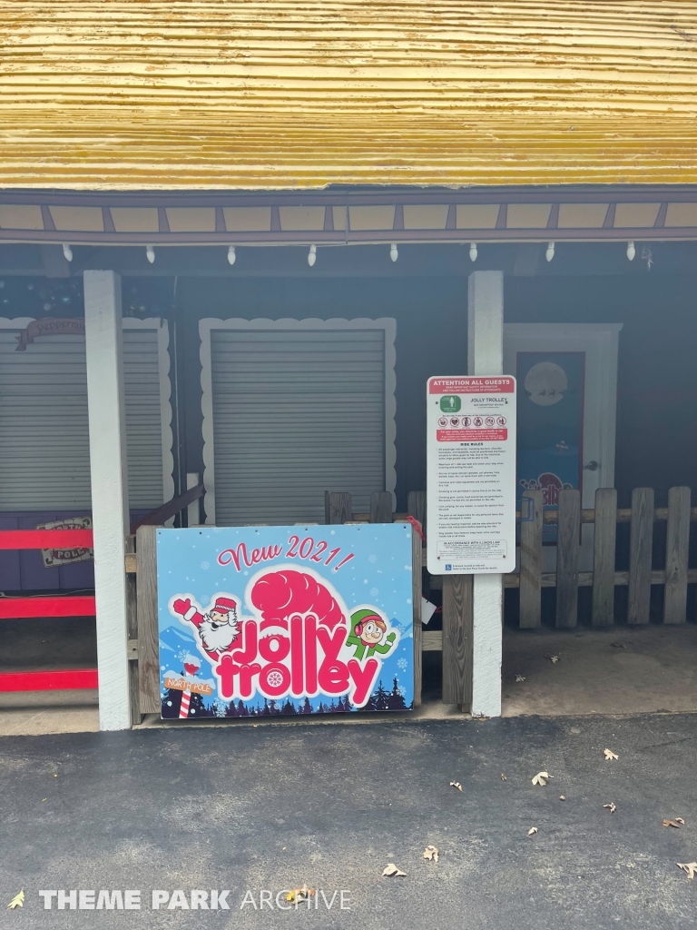 Jolly Trolley at Santa’s Village Amusement & Water Park