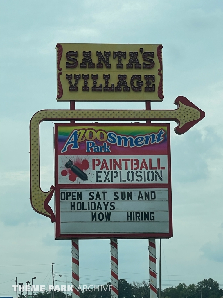 Entrance at Santa’s Village Amusement & Water Park