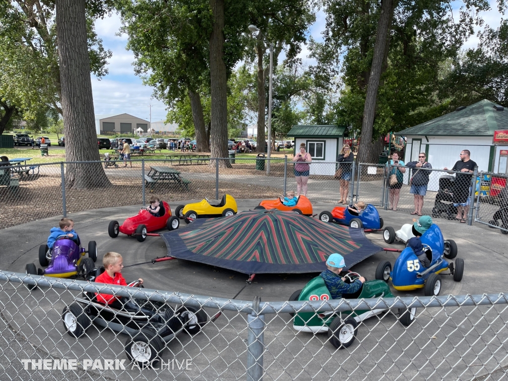 Race Cars at Bay Beach Amusement Park