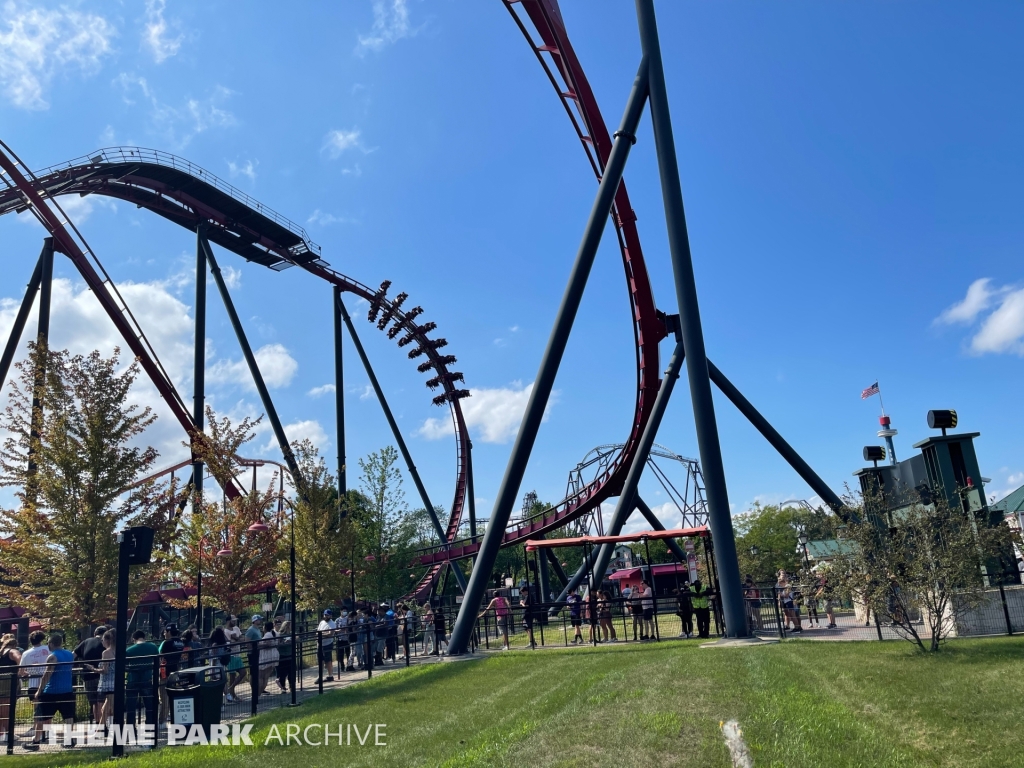 X Flight at Six Flags Great America