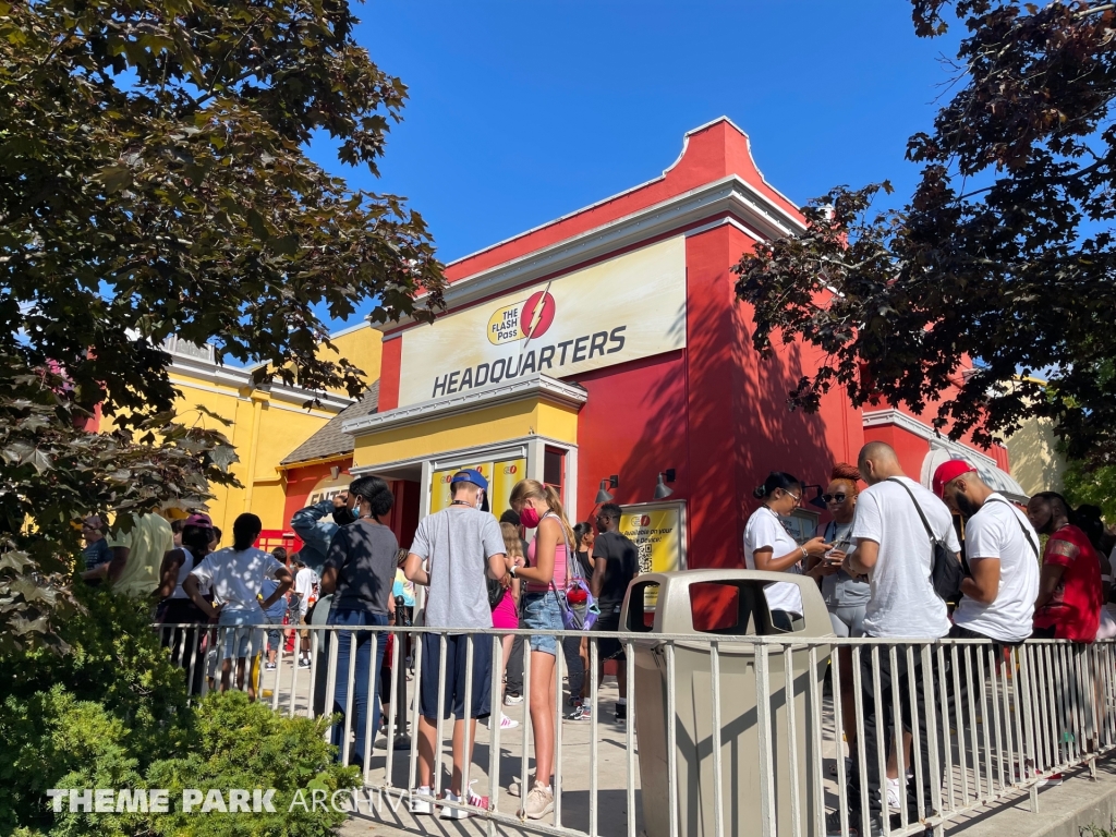 Hometown Square at Six Flags Great America