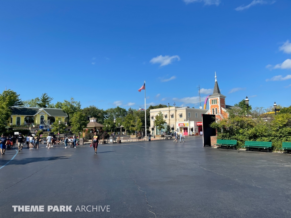 Hometown Square at Six Flags Great America