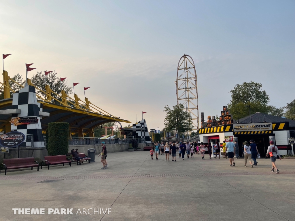 Top Thrill Dragster at Cedar Point