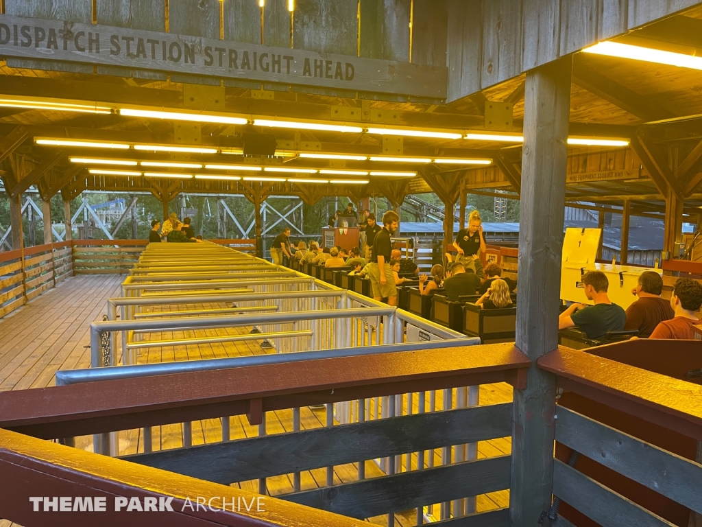 Cedar Creek Mine Ride at Cedar Point