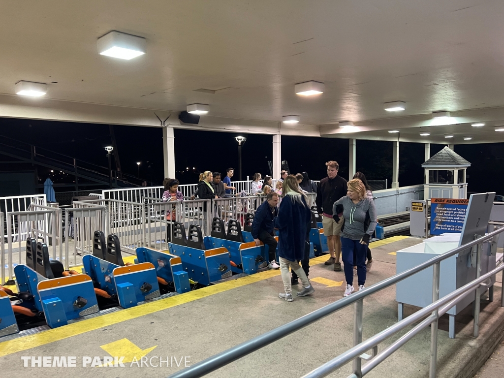 Blue Streak at Cedar Point