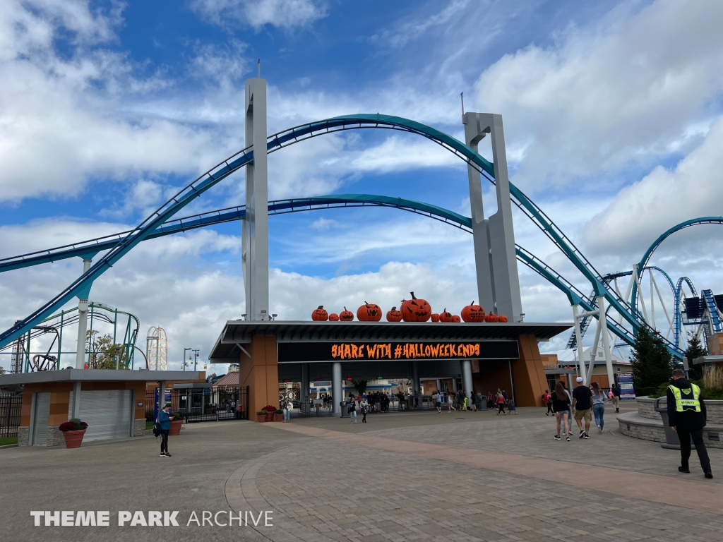 Entrance at Cedar Point