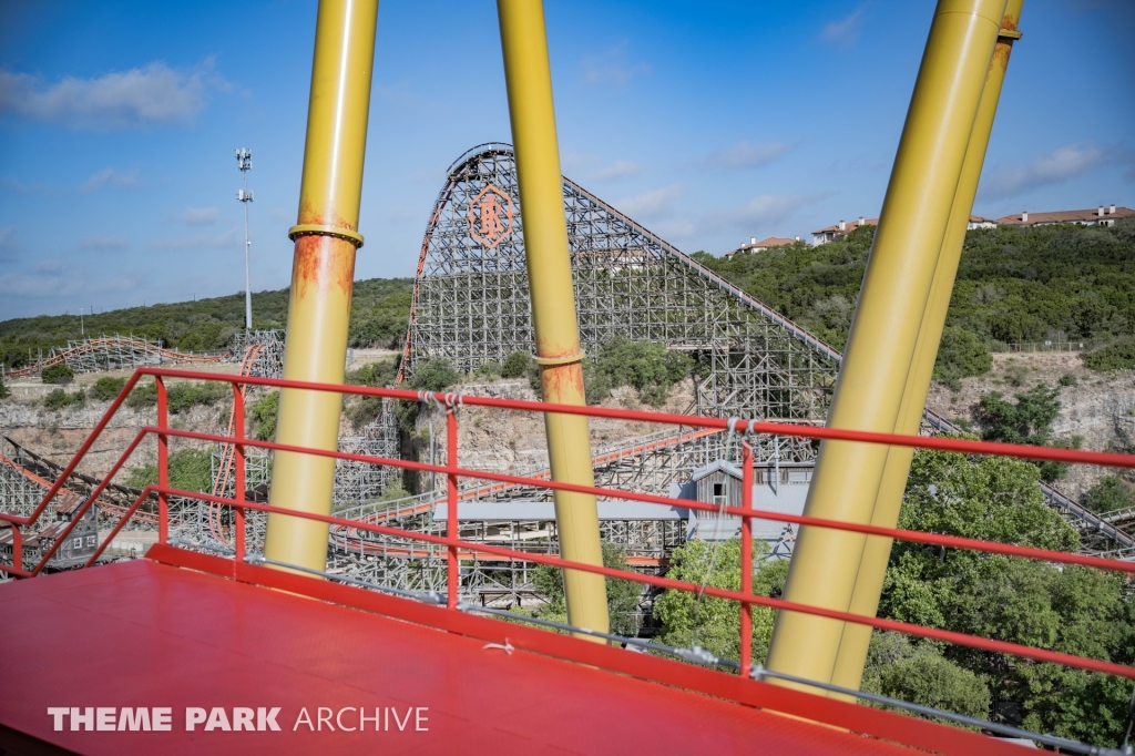 Dr. Diabolical's Cliffhanger at Six Flags Fiesta Texas