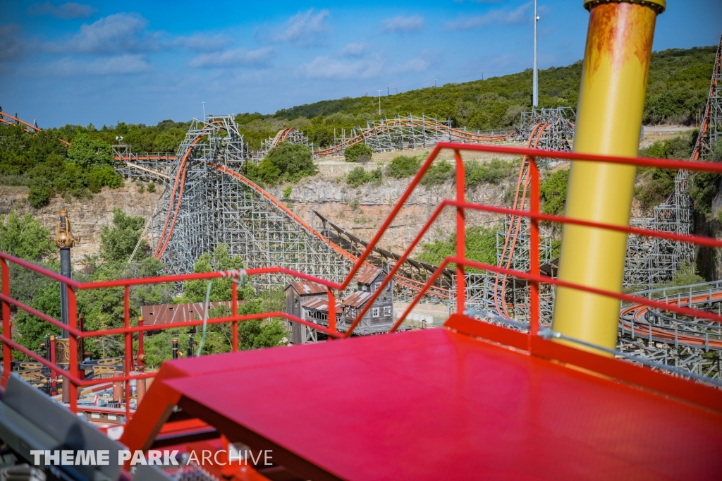 Iron Rattler at Six Flags Fiesta Texas