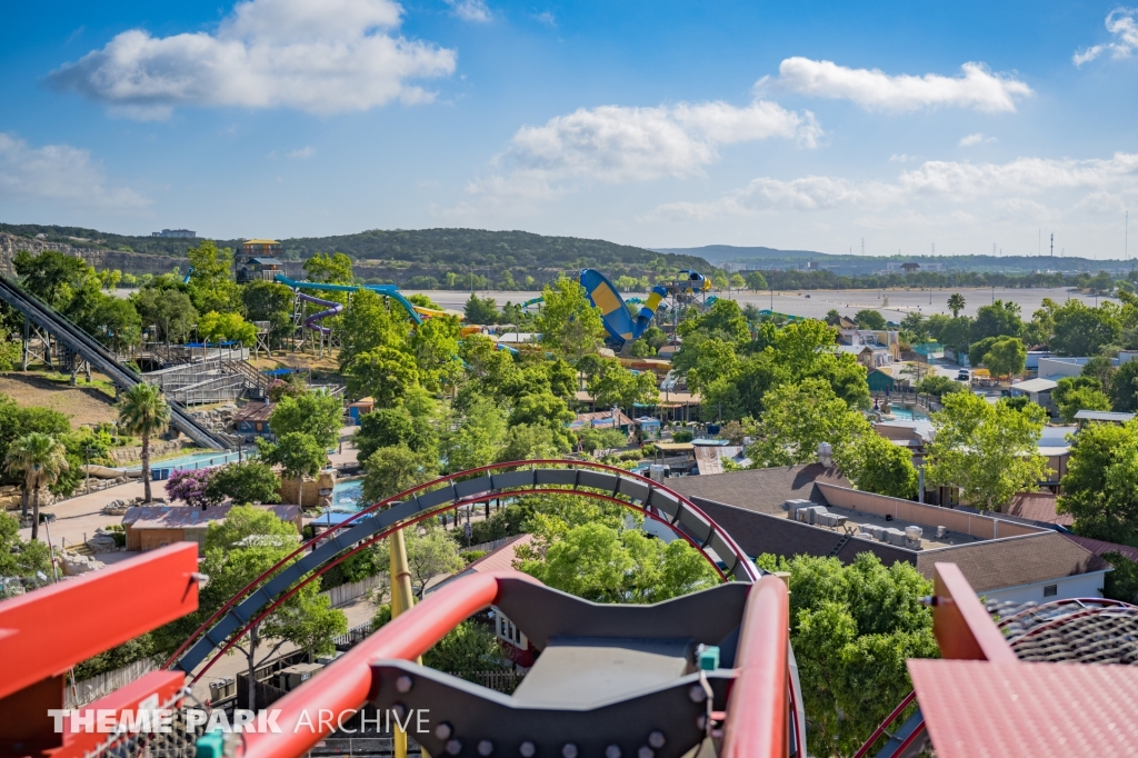 Dr. Diabolical's Cliffhanger at Six Flags Fiesta Texas