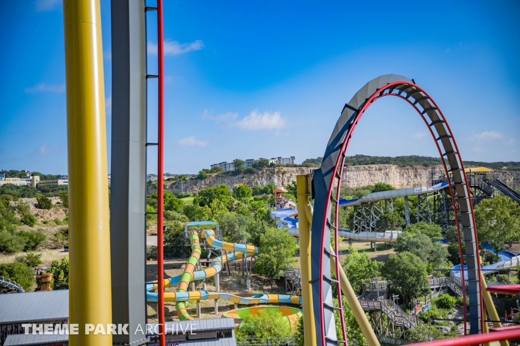 Dr. Diabolical's Cliffhanger at Six Flags Fiesta Texas