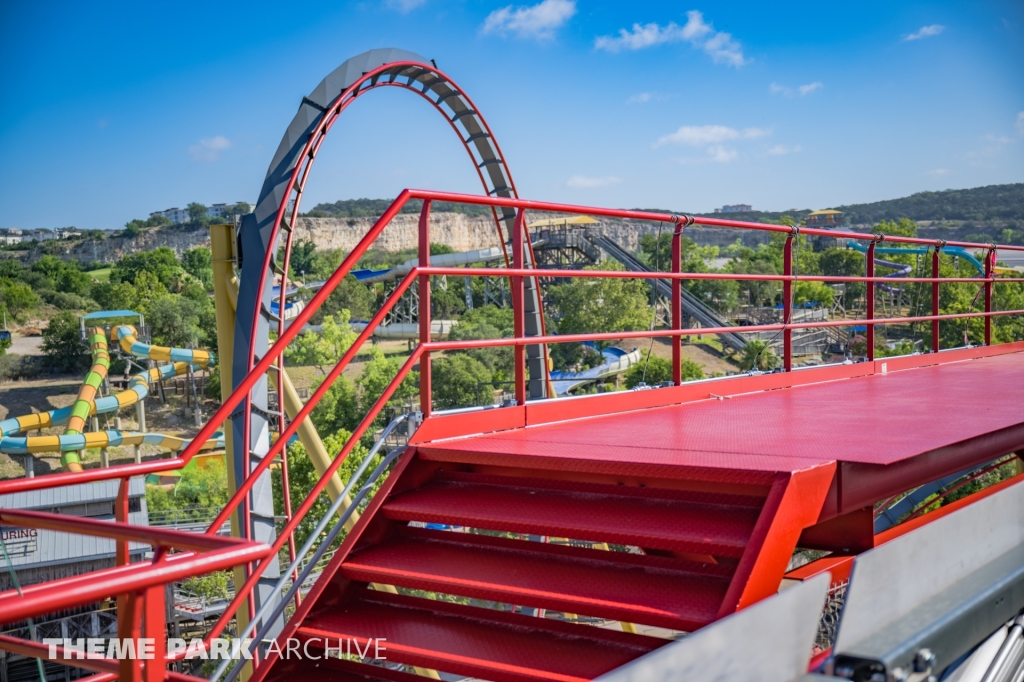 Dr. Diabolical's Cliffhanger at Six Flags Fiesta Texas