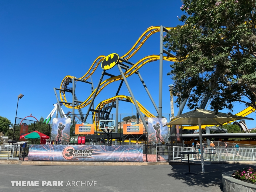 Batman The Ride at Six Flags Fiesta Texas