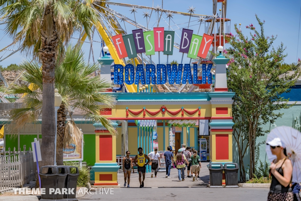 Fiesta Bay Boardwalk at Six Flags Fiesta Texas