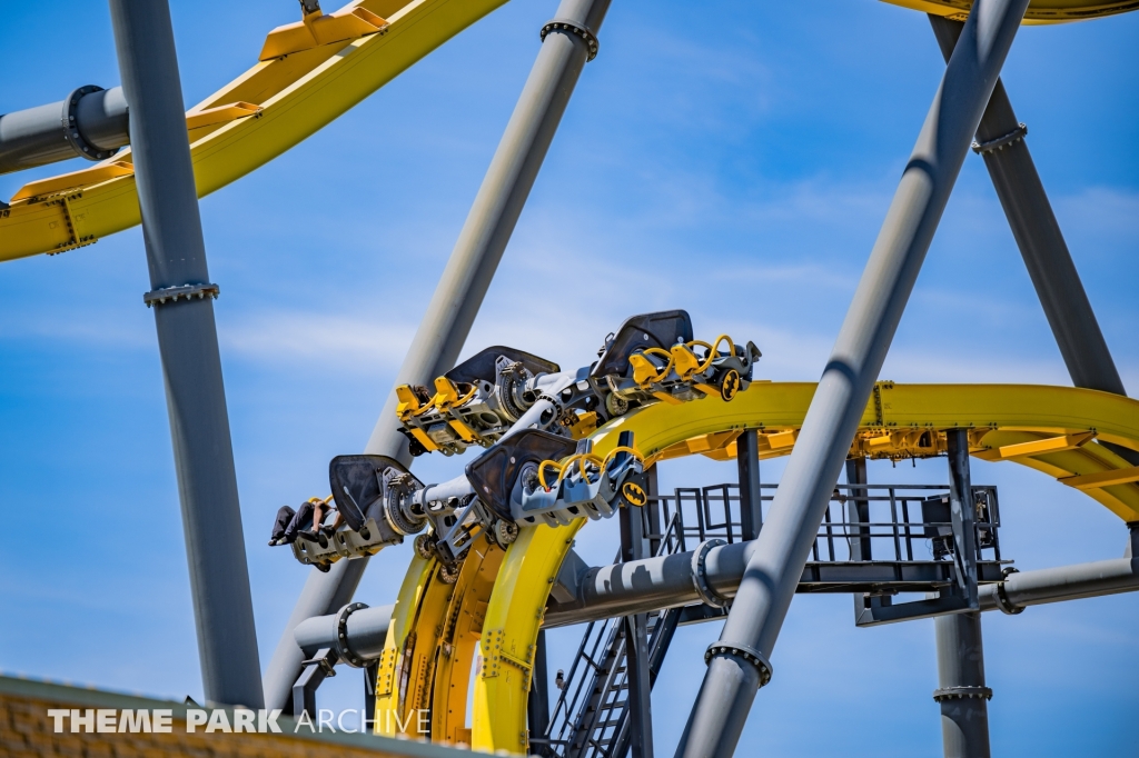 Batman The Ride at Six Flags Fiesta Texas