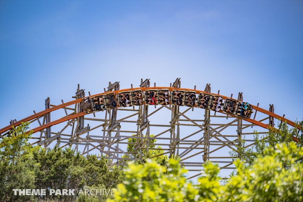 Iron Rattler at Six Flags Fiesta Texas