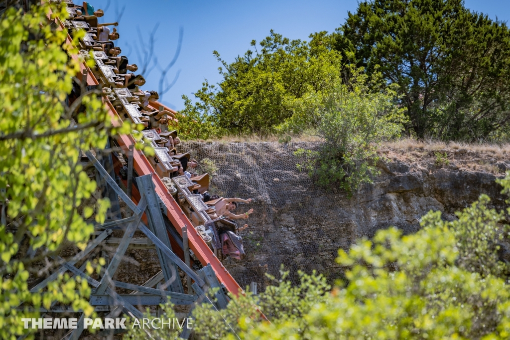 Iron Rattler at Six Flags Fiesta Texas