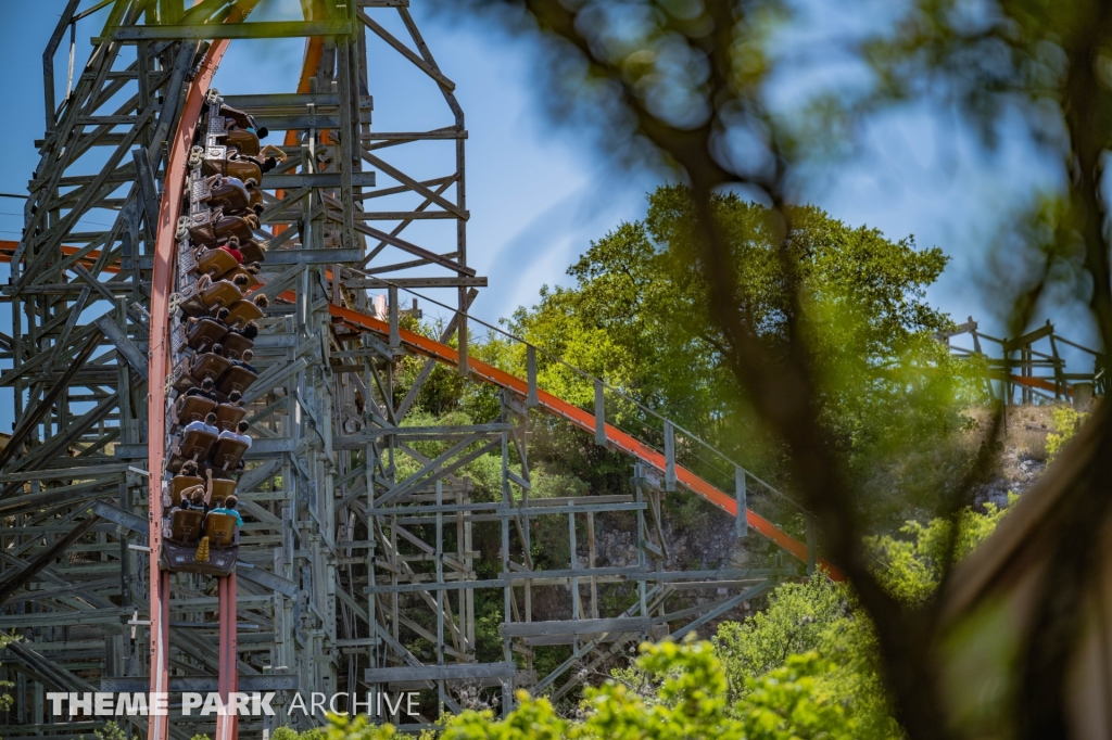 Iron Rattler at Six Flags Fiesta Texas