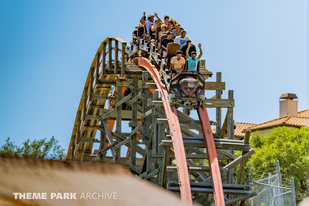 Iron Rattler at Six Flags Fiesta Texas