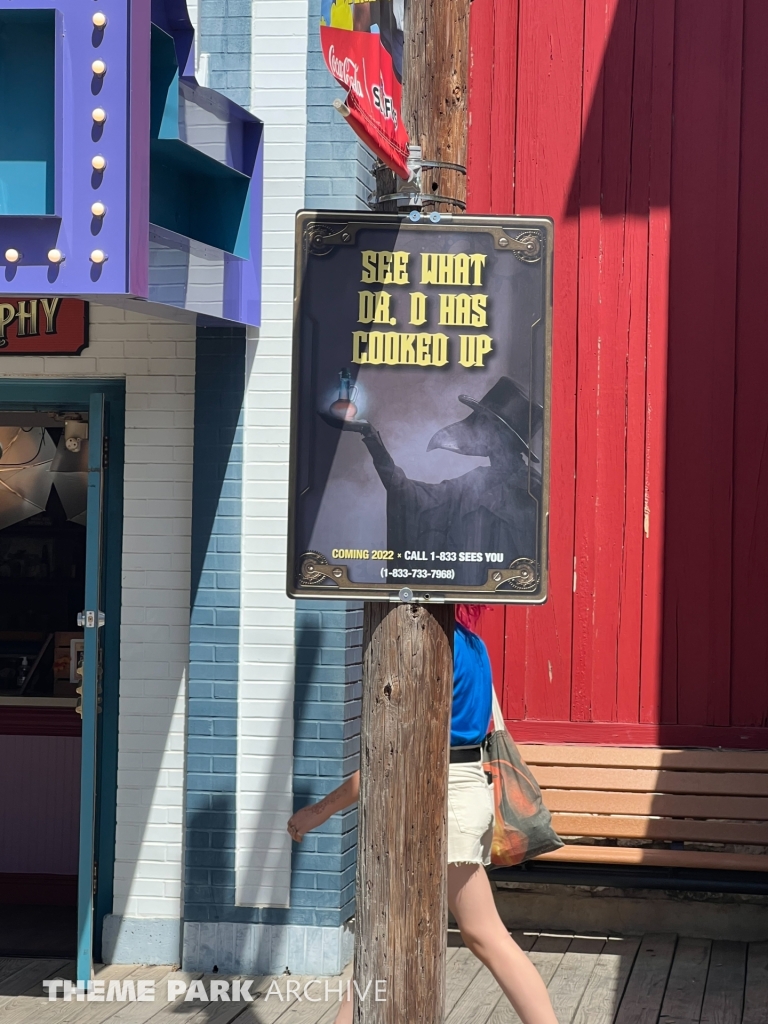 Dr. Diabolical's Cliffhanger at Six Flags Fiesta Texas