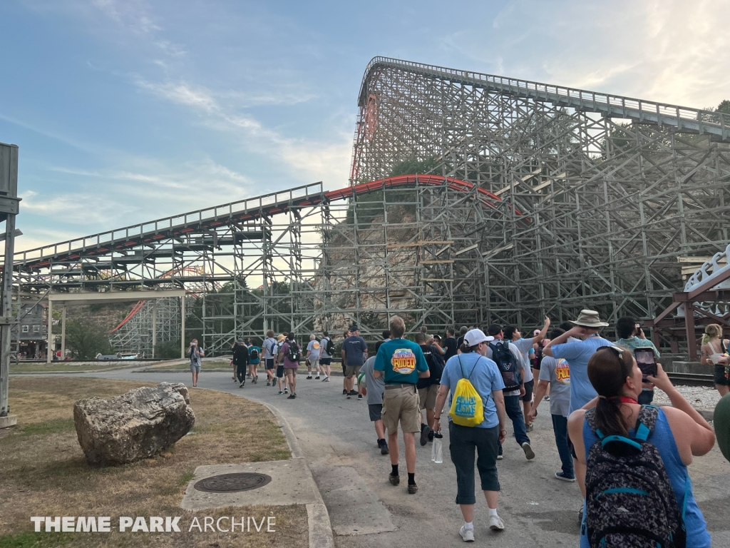 Iron Rattler at Six Flags Fiesta Texas