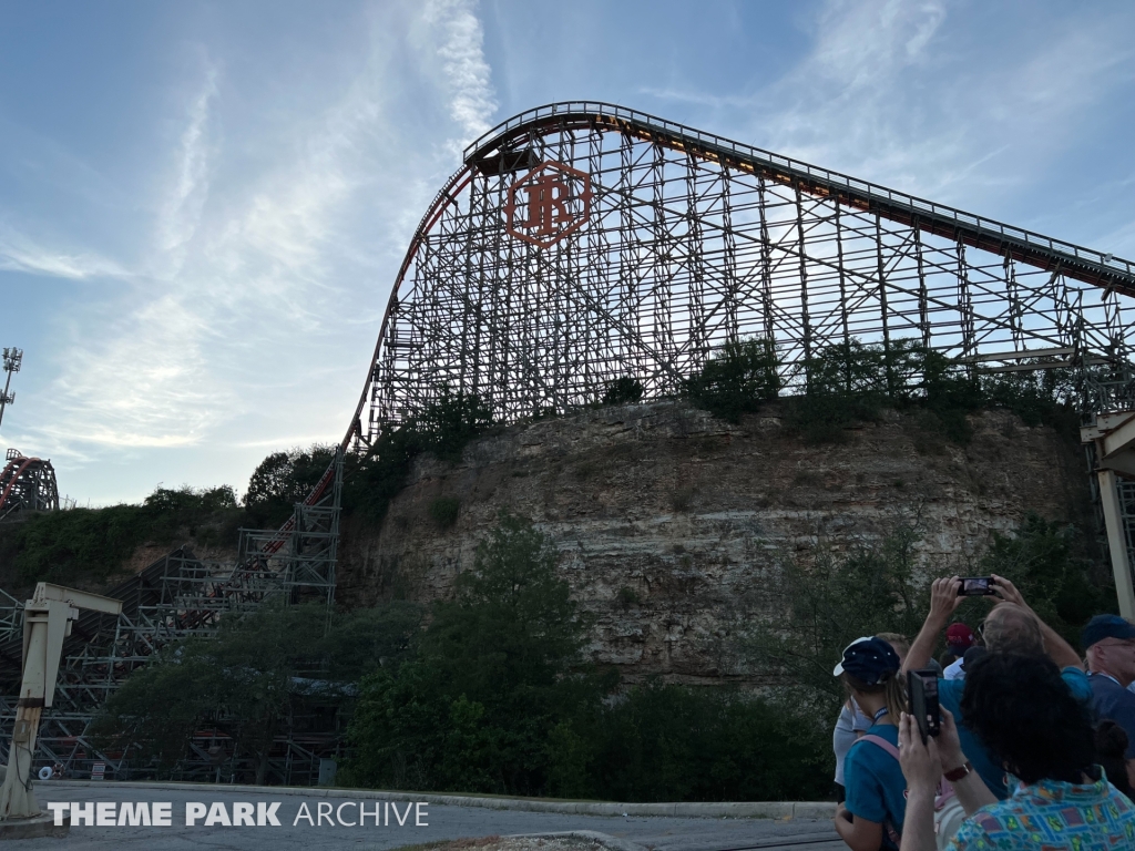 Iron Rattler at Six Flags Fiesta Texas