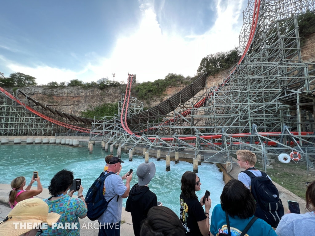 Iron Rattler at Six Flags Fiesta Texas