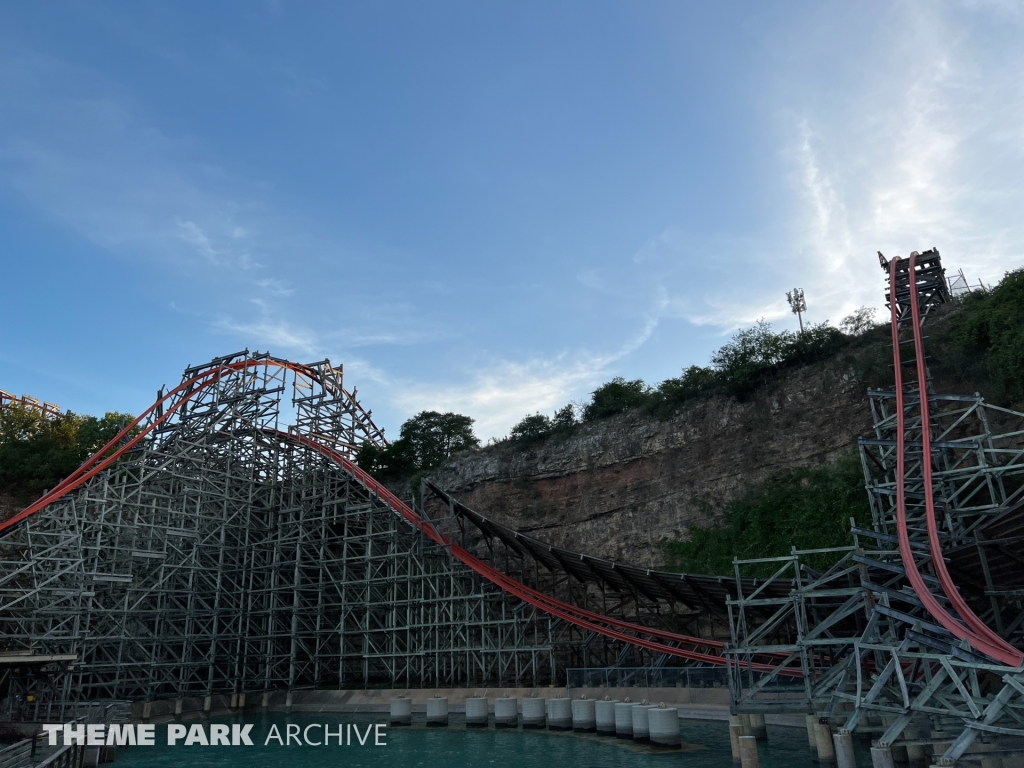 Iron Rattler at Six Flags Fiesta Texas