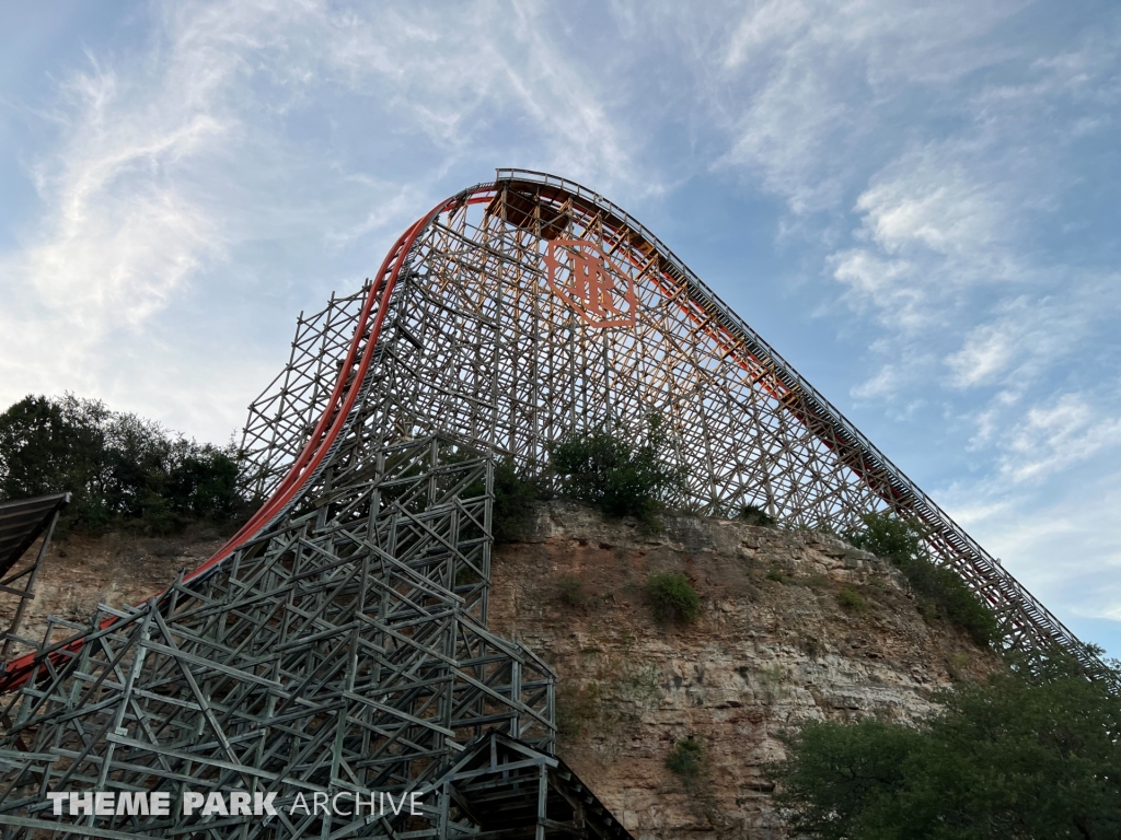 Iron Rattler at Six Flags Fiesta Texas