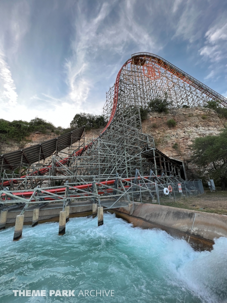 Iron Rattler at Six Flags Fiesta Texas