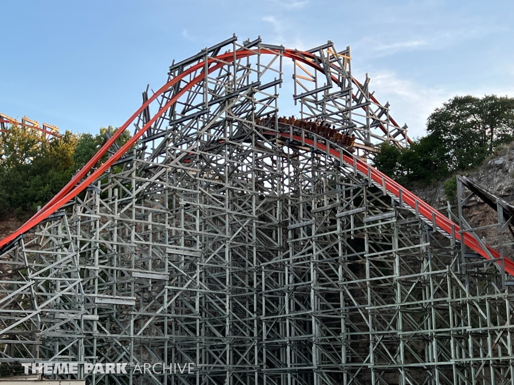 Iron Rattler at Six Flags Fiesta Texas