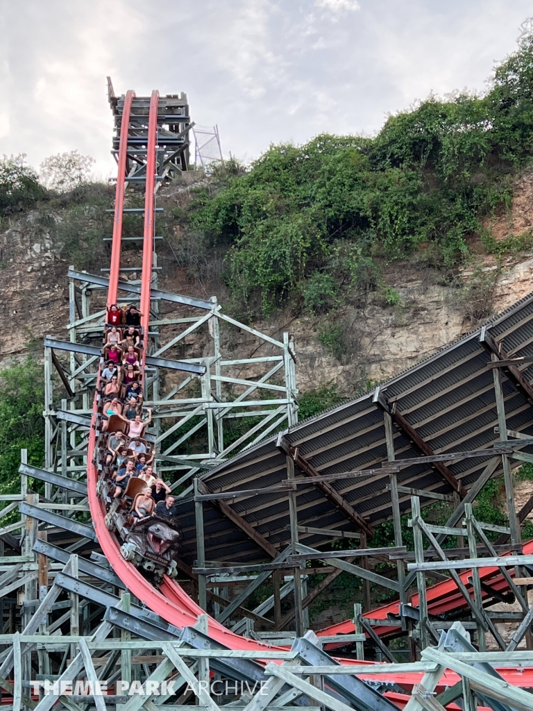 Iron Rattler at Six Flags Fiesta Texas