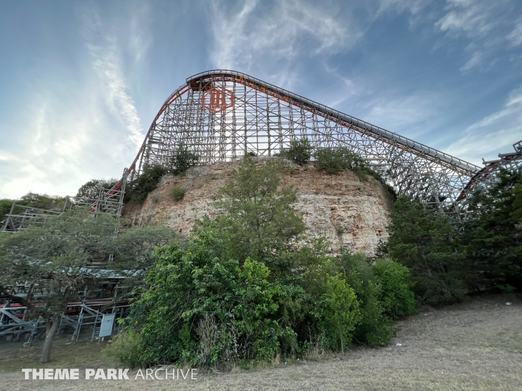 Iron Rattler at Six Flags Fiesta Texas