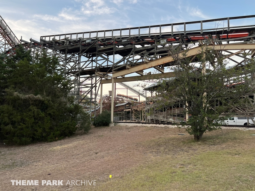 Iron Rattler at Six Flags Fiesta Texas