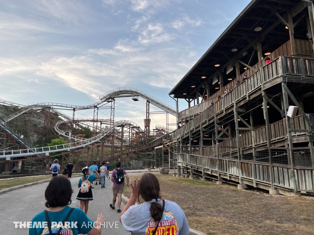 Road Runner Express at Six Flags Fiesta Texas