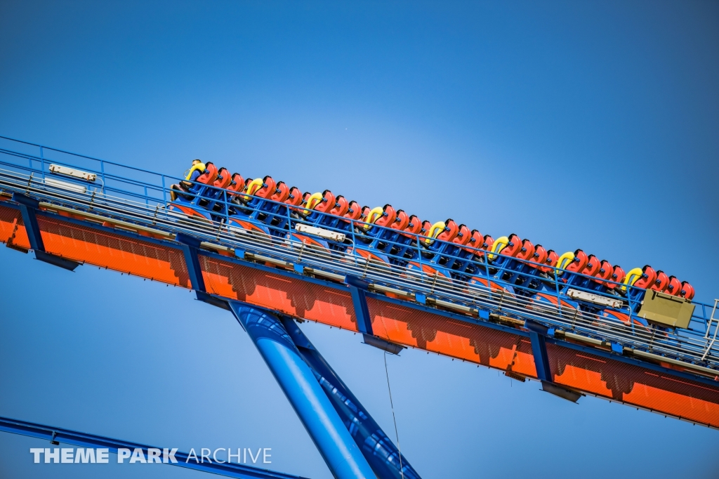 Superman Krypton Coaster at Six Flags Fiesta Texas