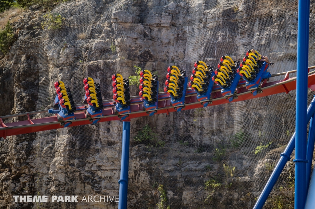 Superman Krypton Coaster at Six Flags Fiesta Texas