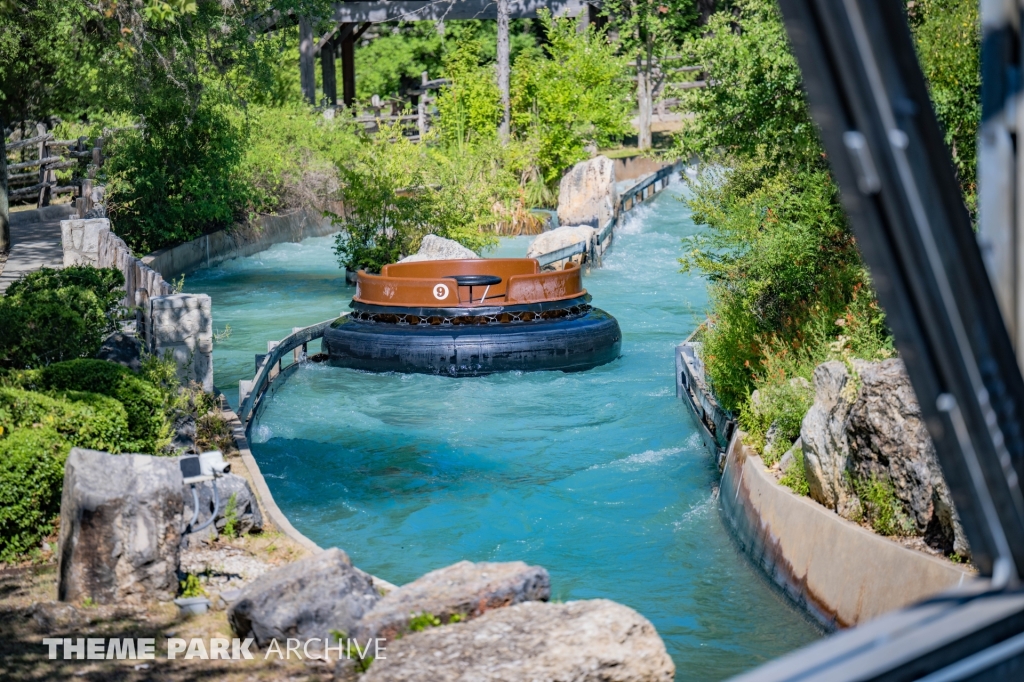 The Gully Washer at Six Flags Fiesta Texas