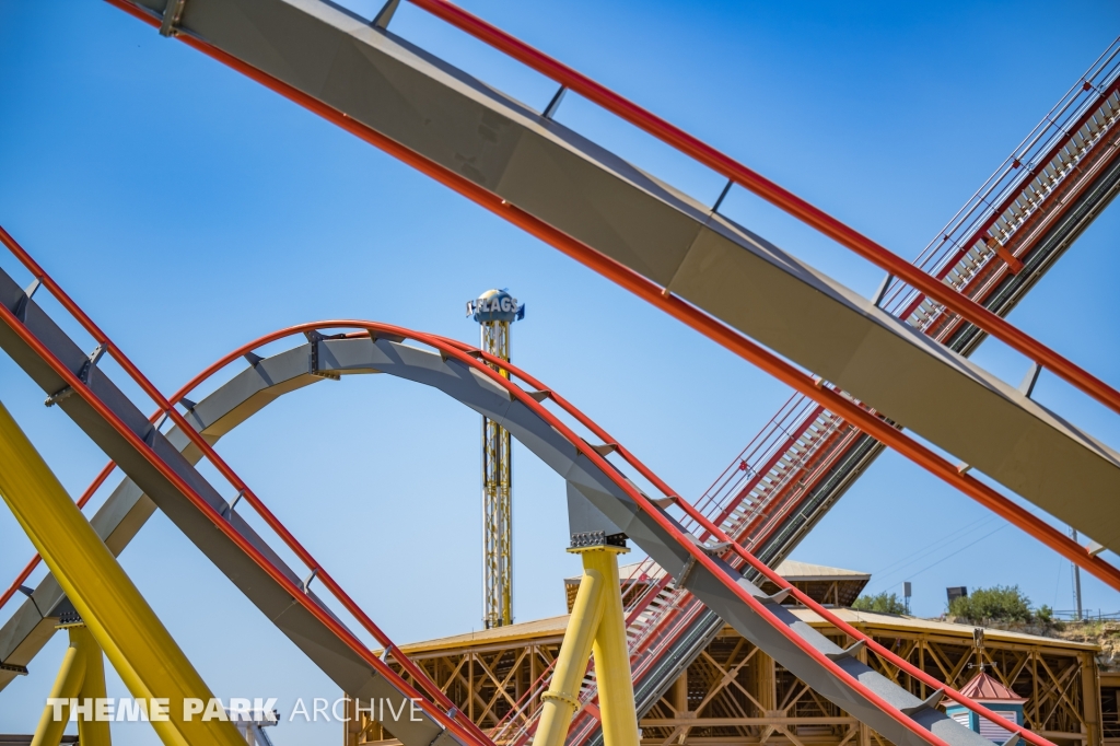 Dr. Diabolical's Cliffhanger at Six Flags Fiesta Texas