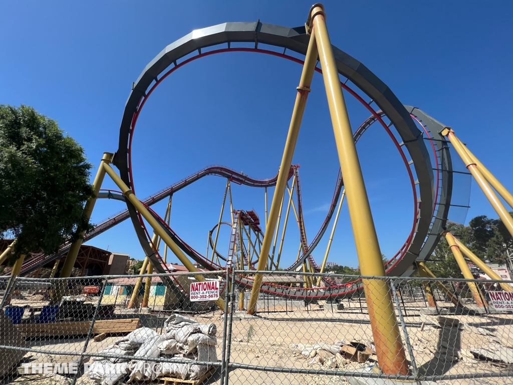 Dr. Diabolical's Cliffhanger at Six Flags Fiesta Texas