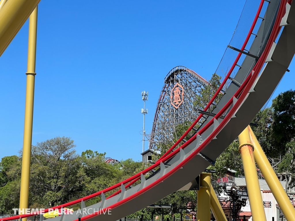 Iron Rattler at Six Flags Fiesta Texas