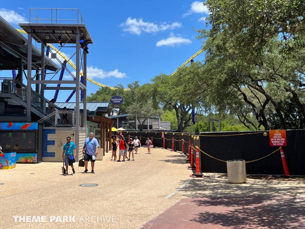 Catapult Falls at SeaWorld San Antonio