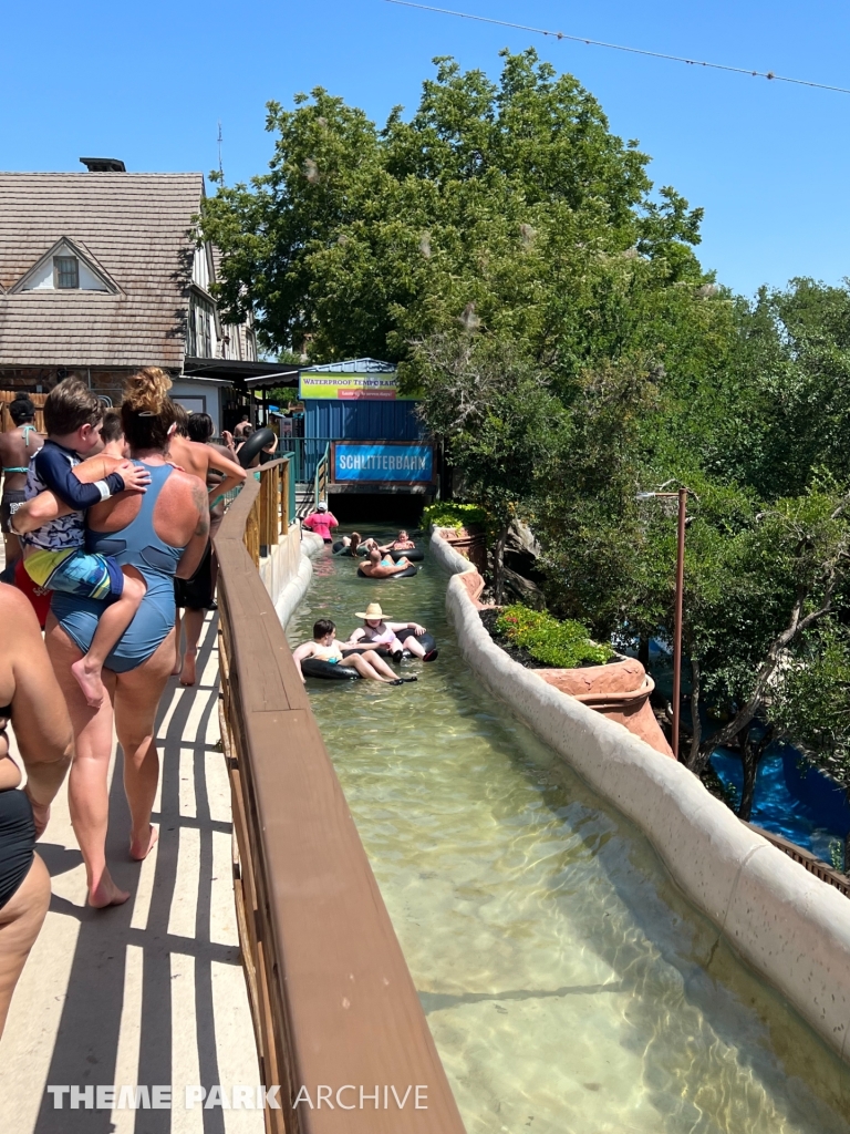 Raging River Tube Chute at Schlitterbahn New Braunfels