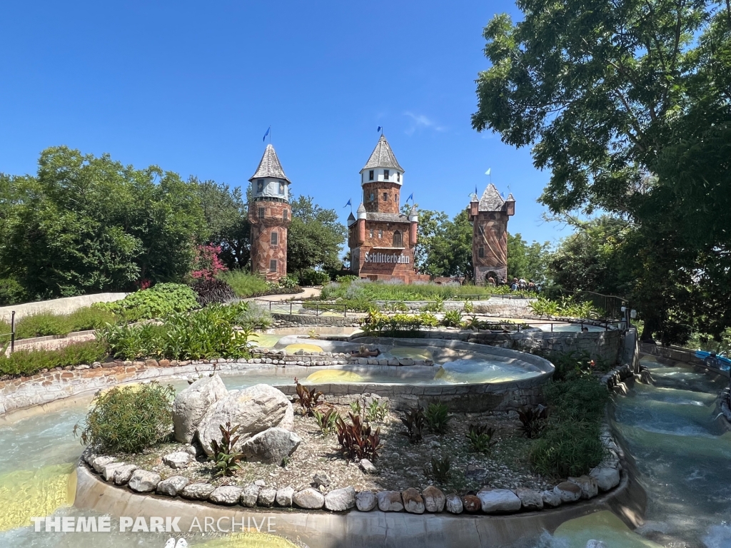 Hillside Tube Chute at Schlitterbahn New Braunfels