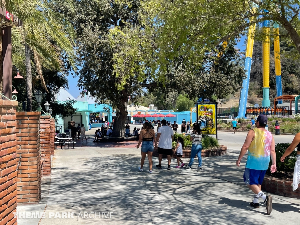 Crazanity at Six Flags Magic Mountain