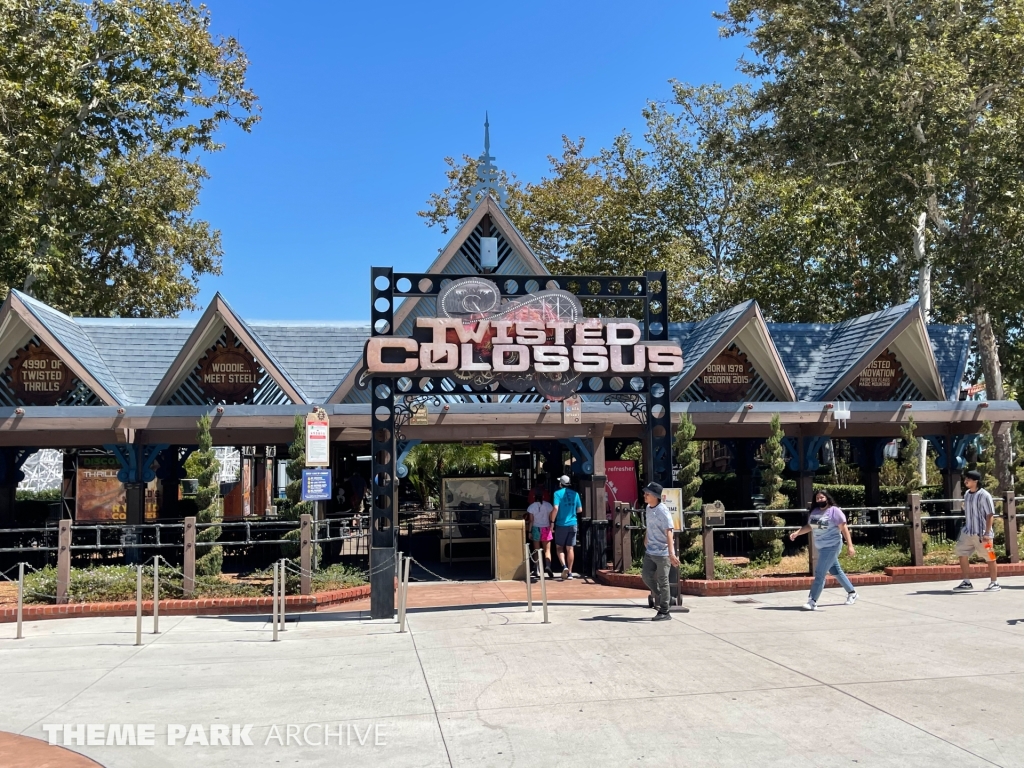 Twisted Colossus at Six Flags Magic Mountain