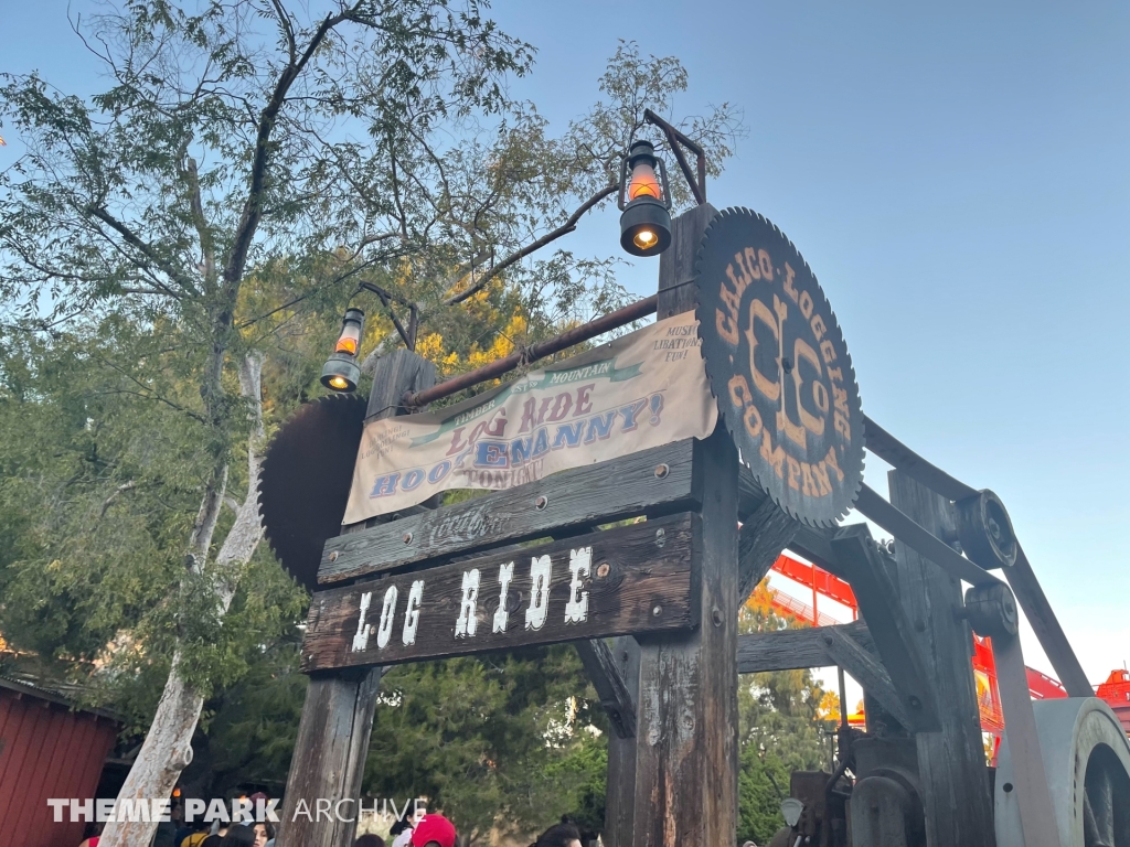 Timber Mountain Log Ride at Knott's Berry Farm